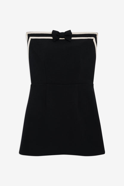 For Love and Lemons - Josie Strapless Mini Dress - Black