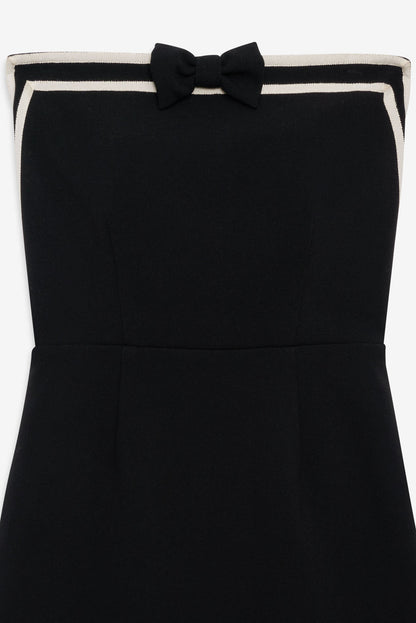 For Love and Lemons - Josie Strapless Mini Dress - Black