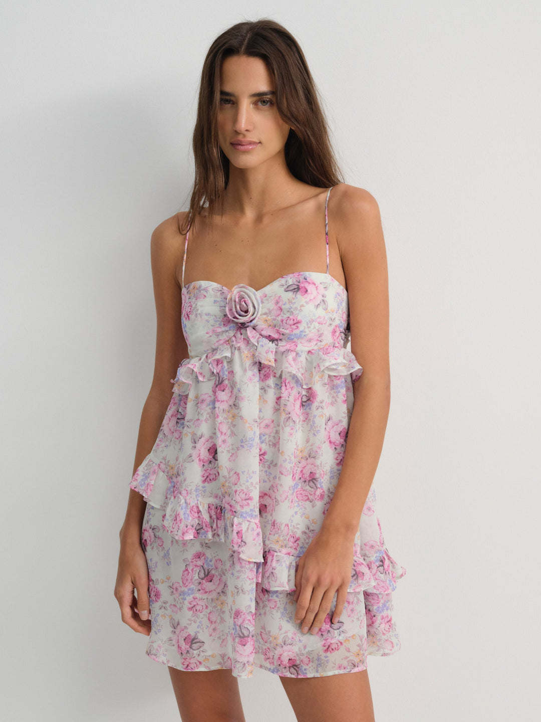 For Love and Lemons - Ariana Mini Dress - White