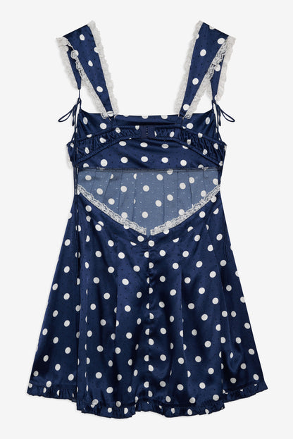 For Love and Lemons - Holland Mini Dress - Navy