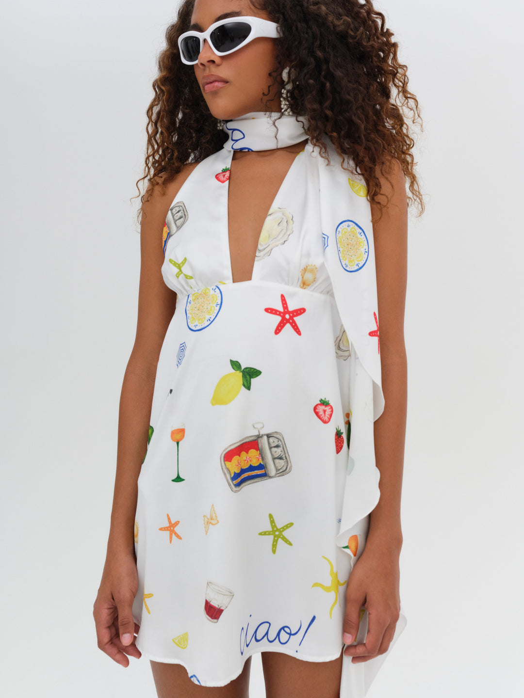 For Love and Lemons - Carla Mini Dress - Multi