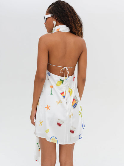 For Love and Lemons - Carla Mini Dress - Multi