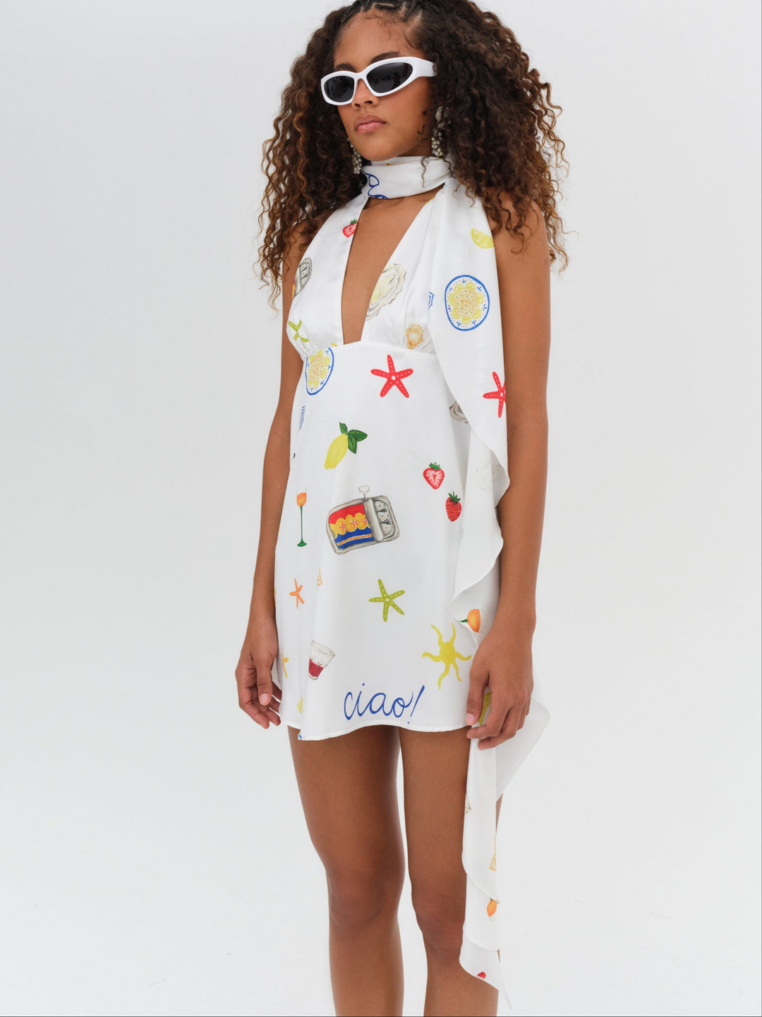 For Love and Lemons - Carla Mini Dress - Multi