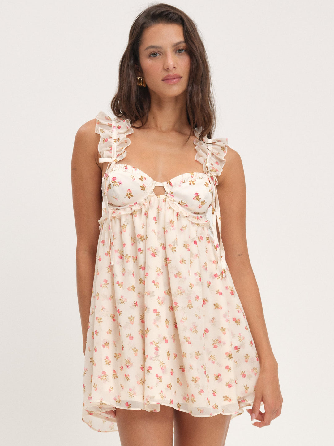 For Love and Lemons - Poppy Mini Dress - White