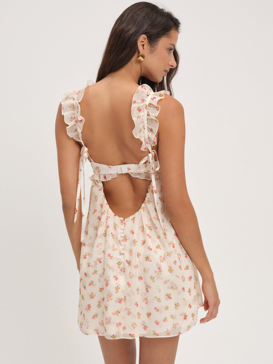 For Love and Lemons - Poppy Mini Dress - White