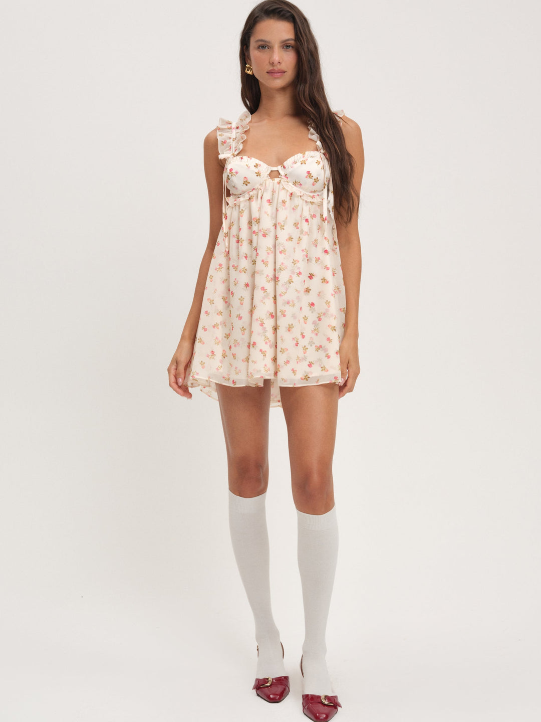 For Love and Lemons - Poppy Mini Dress - White