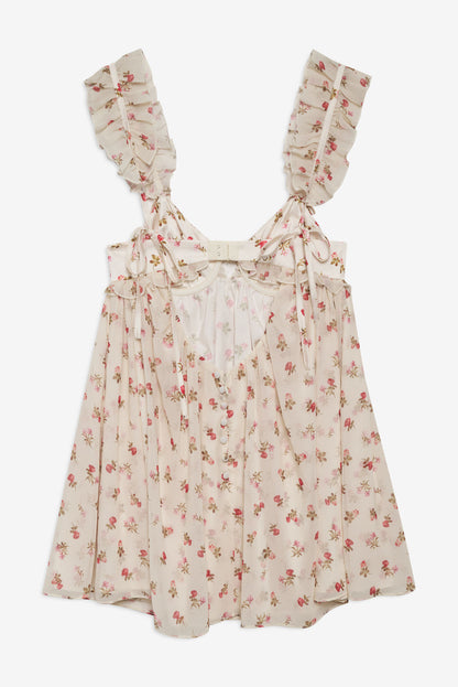 For Love and Lemons - Poppy Mini Dress - White