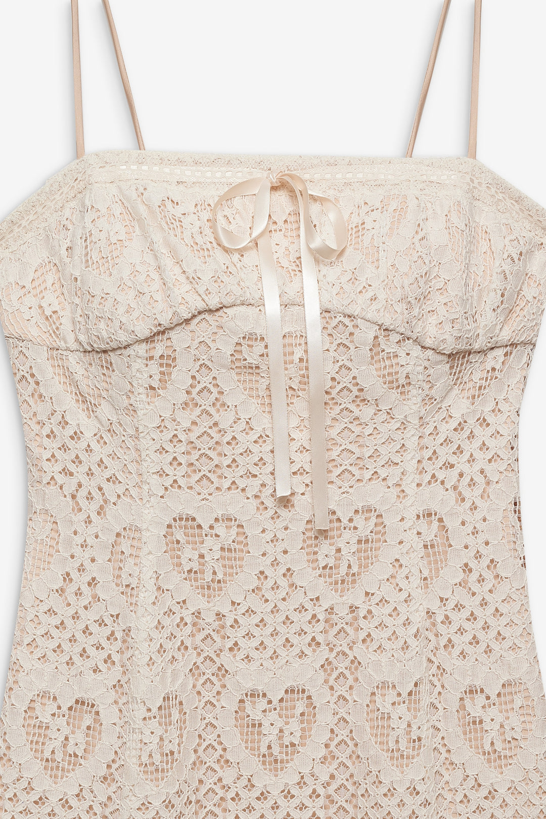 For Love and Lemons - Claire Mini Dress - Cream