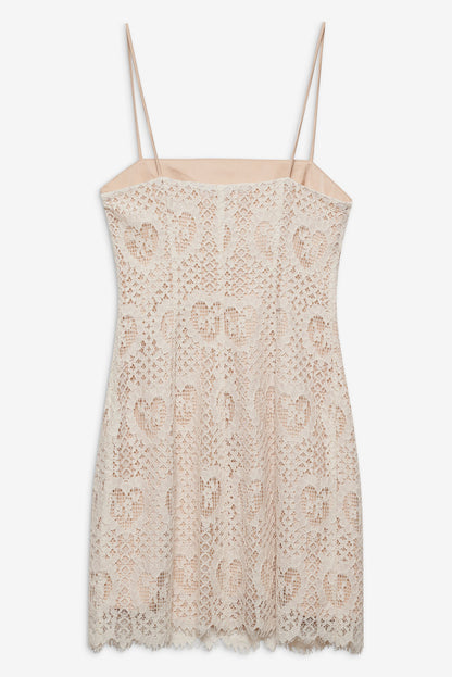 For Love and Lemons - Claire Mini Dress - Cream