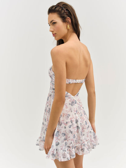 For Love and Lemons - Teagan Mini Dress - White