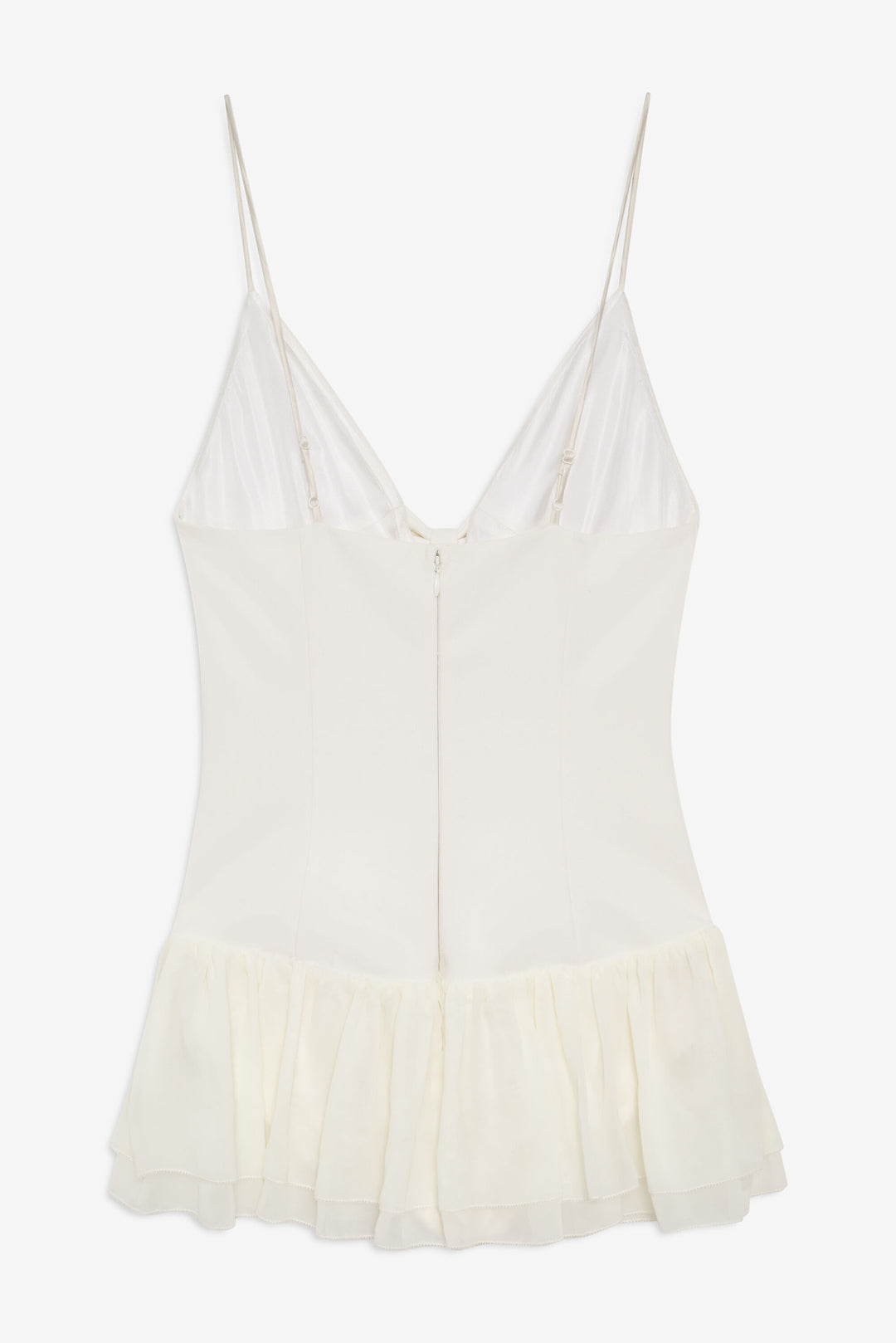 For Love and Lemons - Josie Micro Mini Dress - Cream