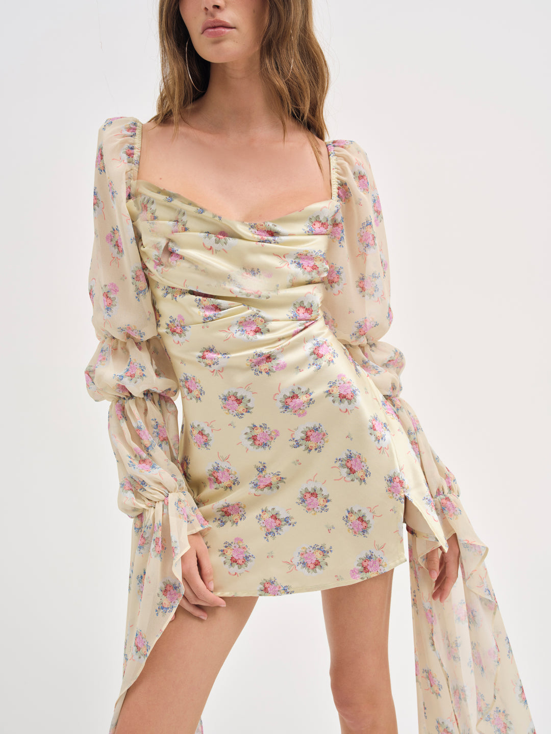 For Love and Lemons - Willow Mini Dress - Pink