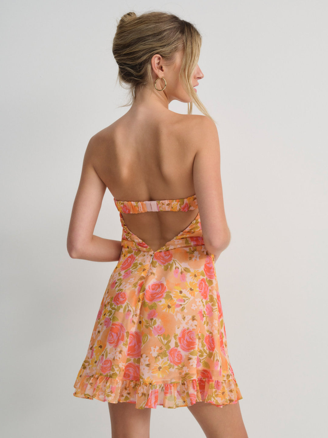 For Love and Lemons - Teagan Mini Dress - Yellow
