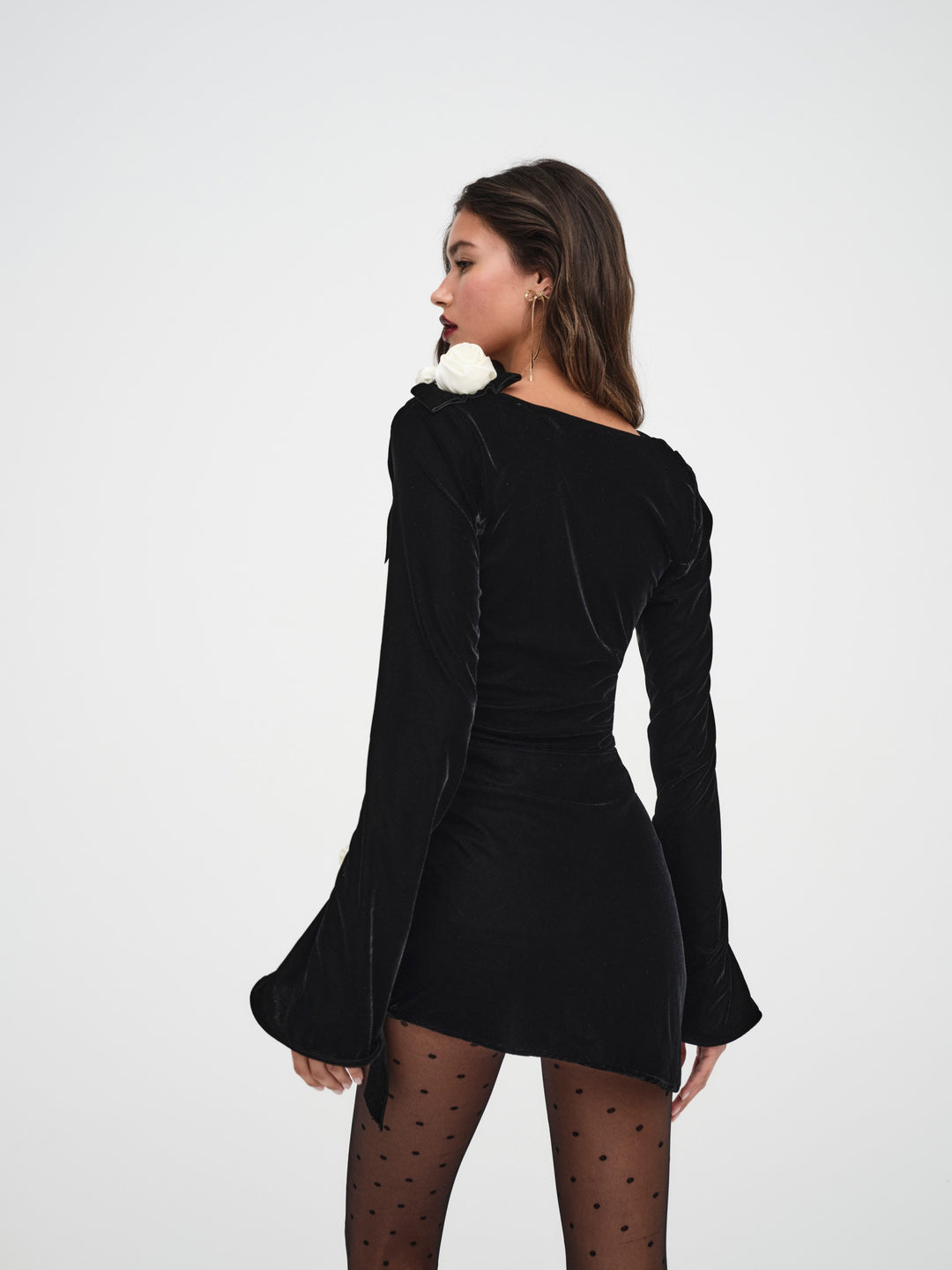 For Love and Lemons - Tamera Mini Dress - Black