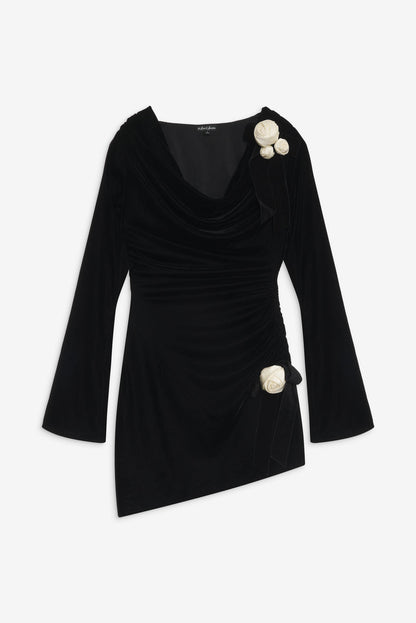 For Love and Lemons - Tamera Mini Dress - Black