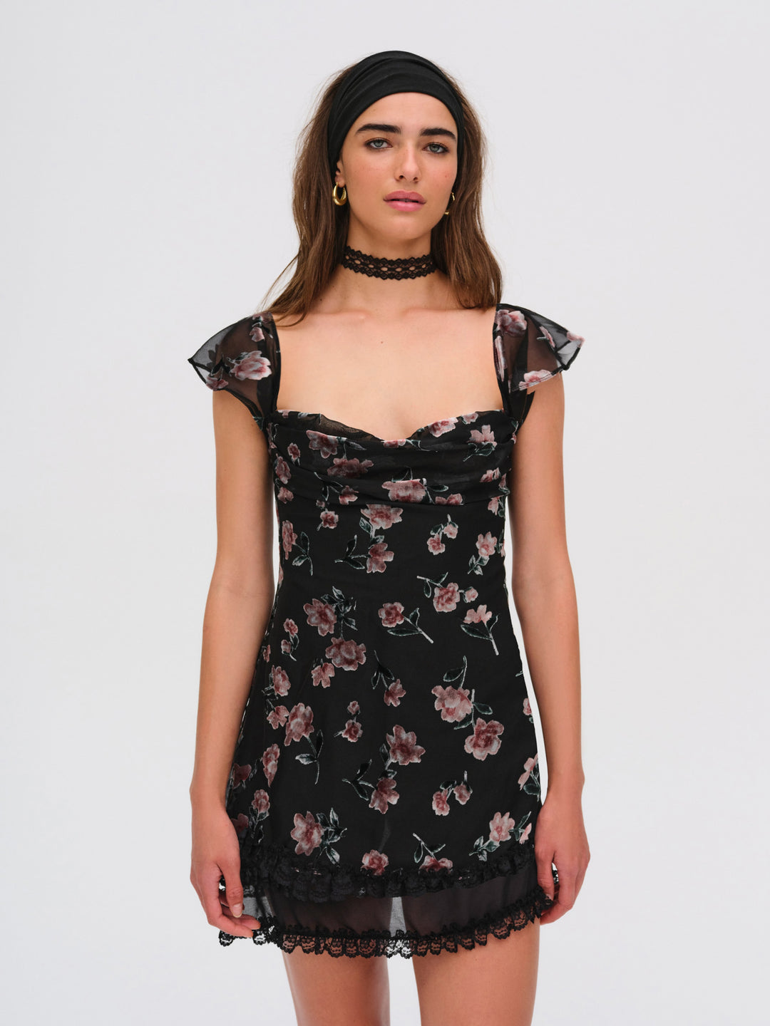 For Love and Lemons - Aigrette Mini Dress - Black