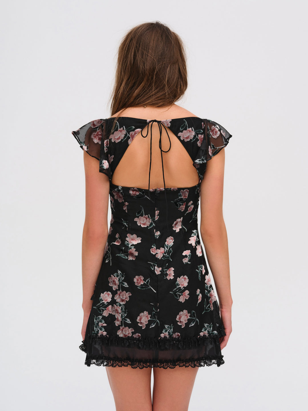 For Love and Lemons - Aigrette Mini Dress - Black