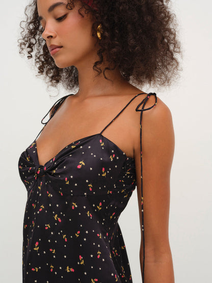 For Love and Lemons - Adira Mini Dress - Black