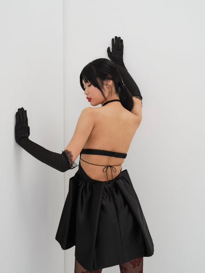 For Love and Lemons - Virginia Mini Dress - Black