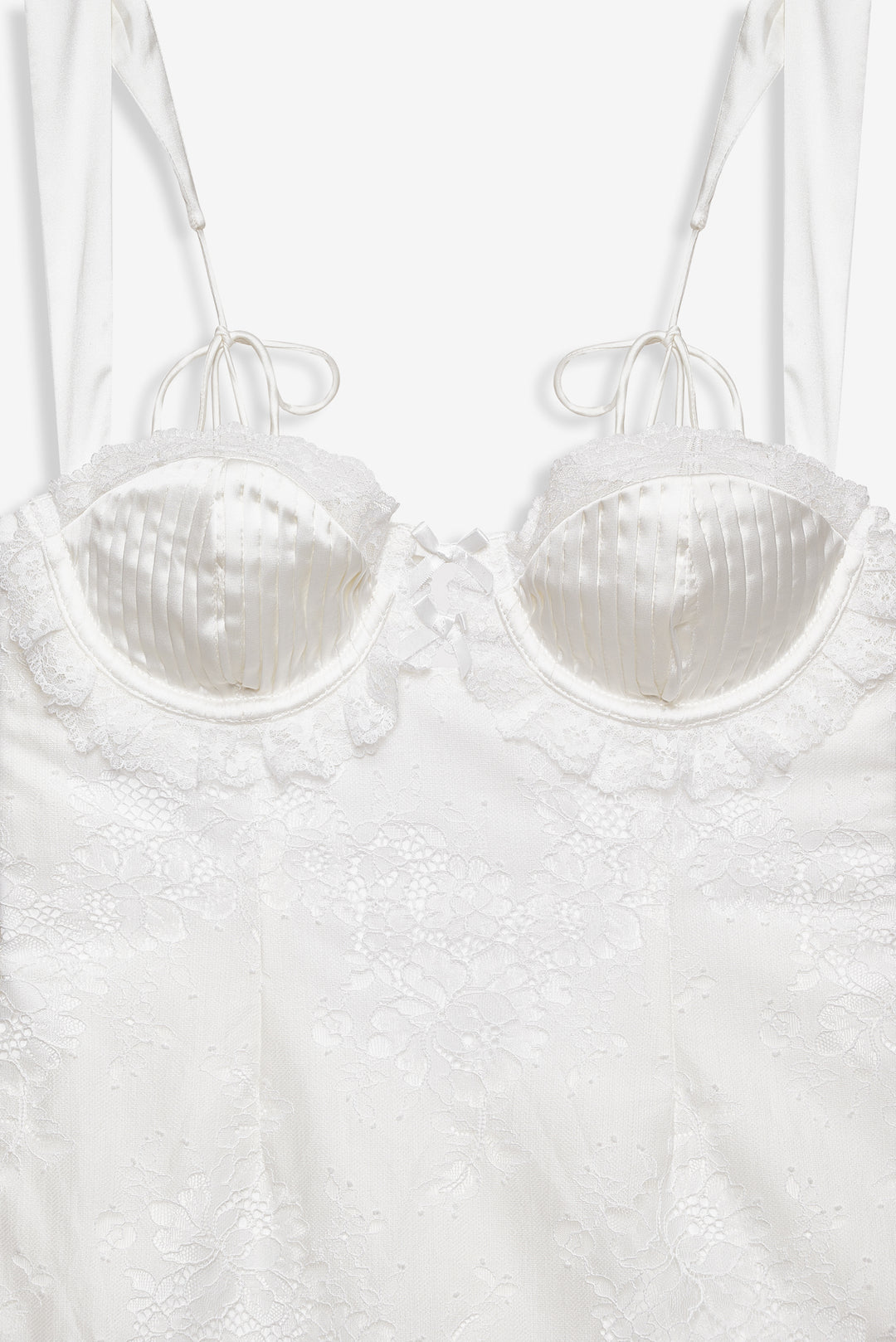 For Love and Lemons - Allira Lace Mini Dress - White