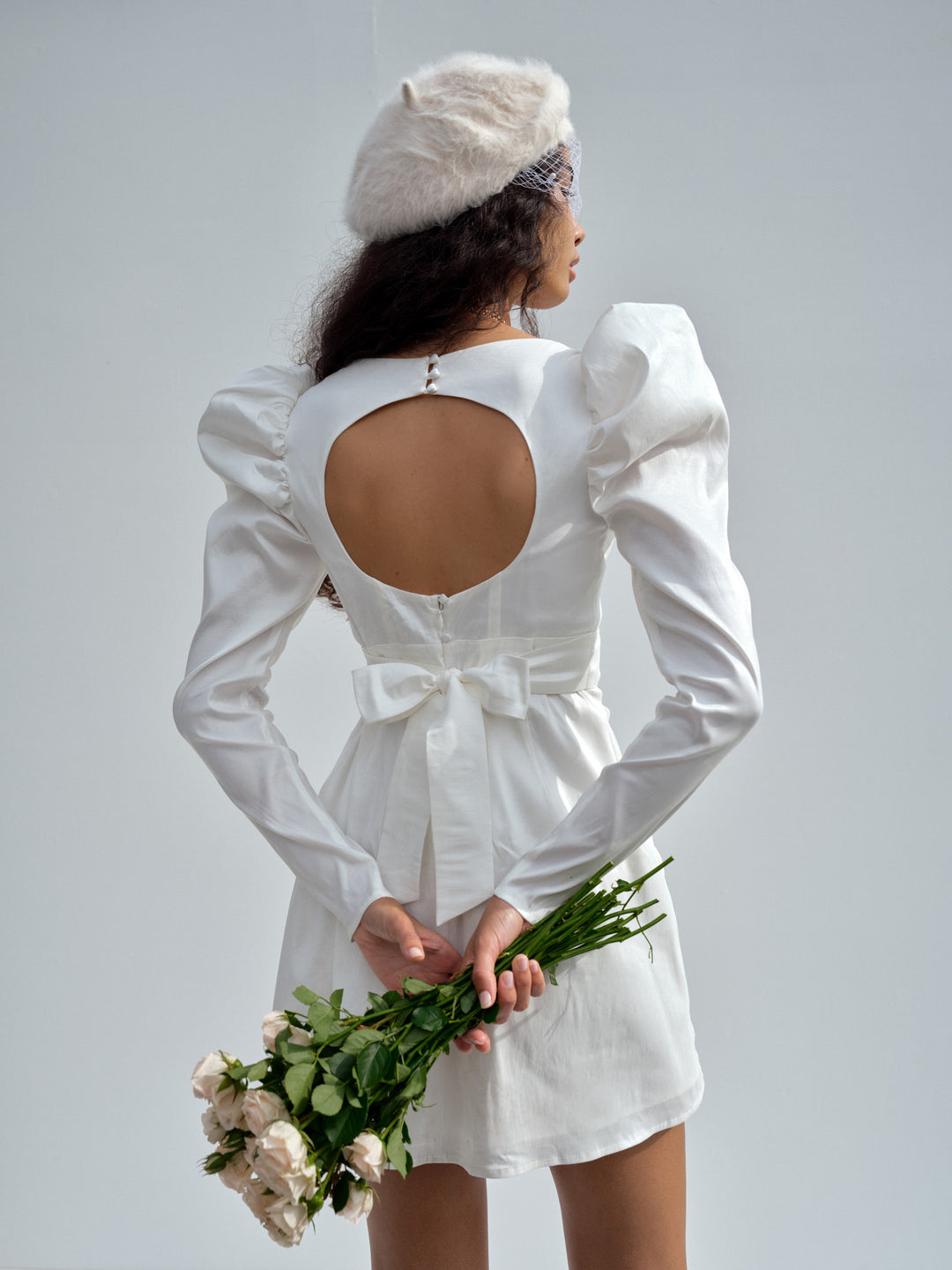 For Love and Lemons - Etta Mini Dress - White