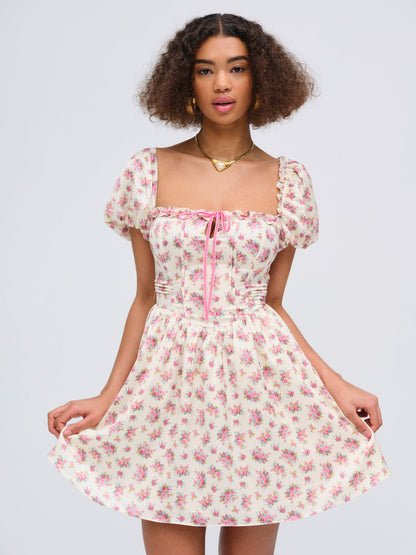 For Love and Lemons - Etienne Mini Dress - Pink