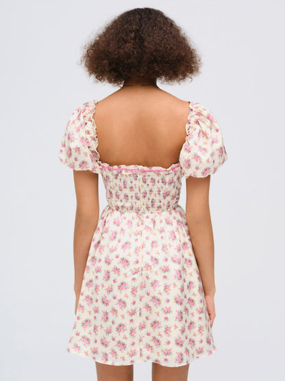 For Love and Lemons - Etienne Mini Dress - Pink