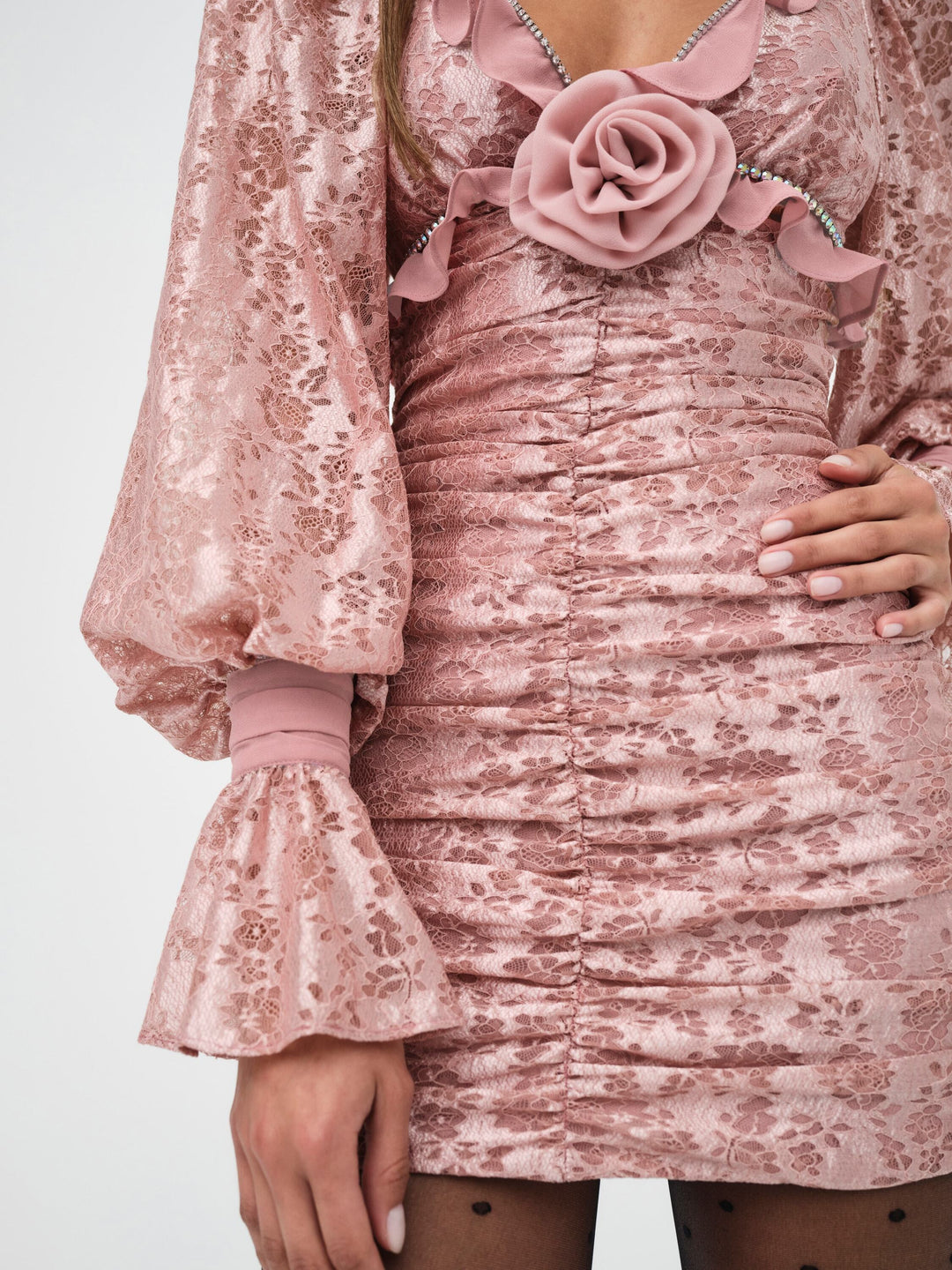 For Love and Lemons - Shawn Mini Dress - Pink