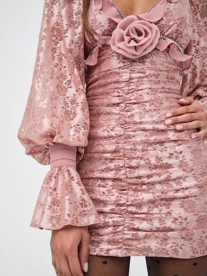 For Love and Lemons - Shawn Mini Dress - Pink