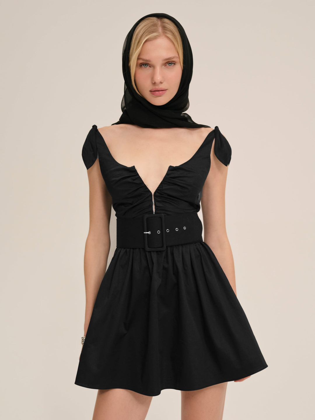 For Love and Lemons - Quinne Mini Dress - Black