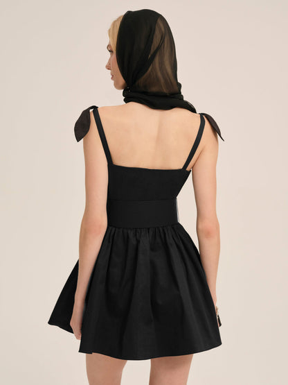 For Love and Lemons - Quinne Mini Dress - Black