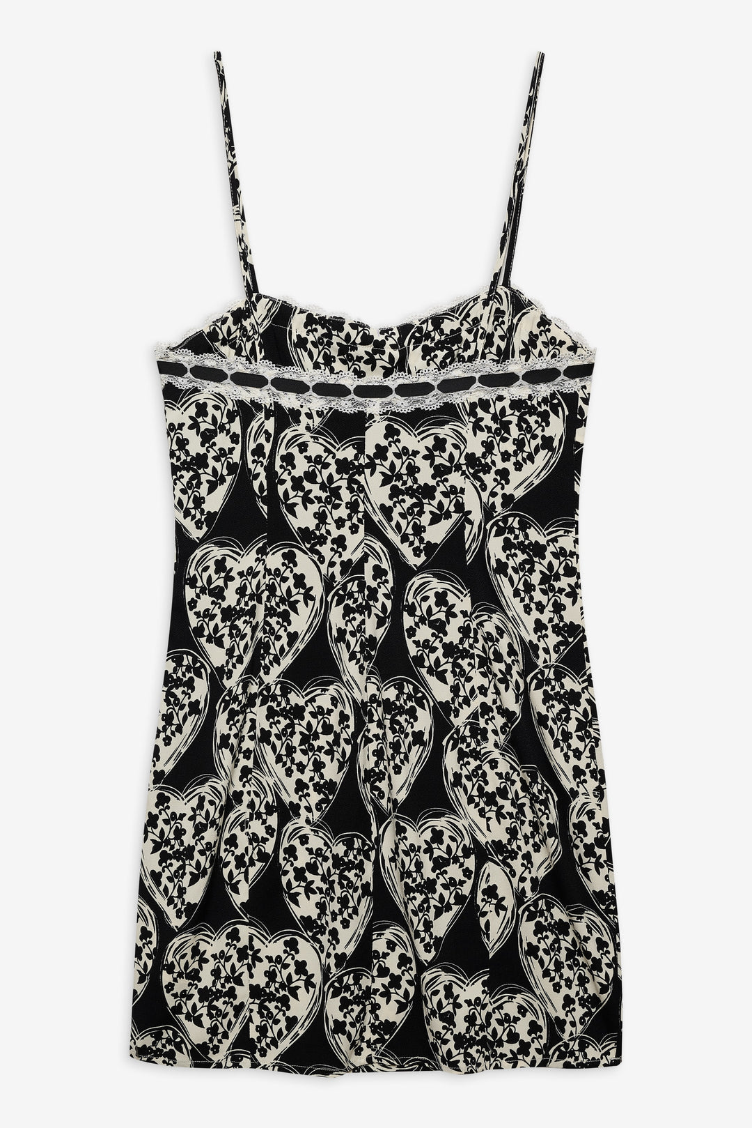 For Love and Lemons - Claire Mini Dress - Black