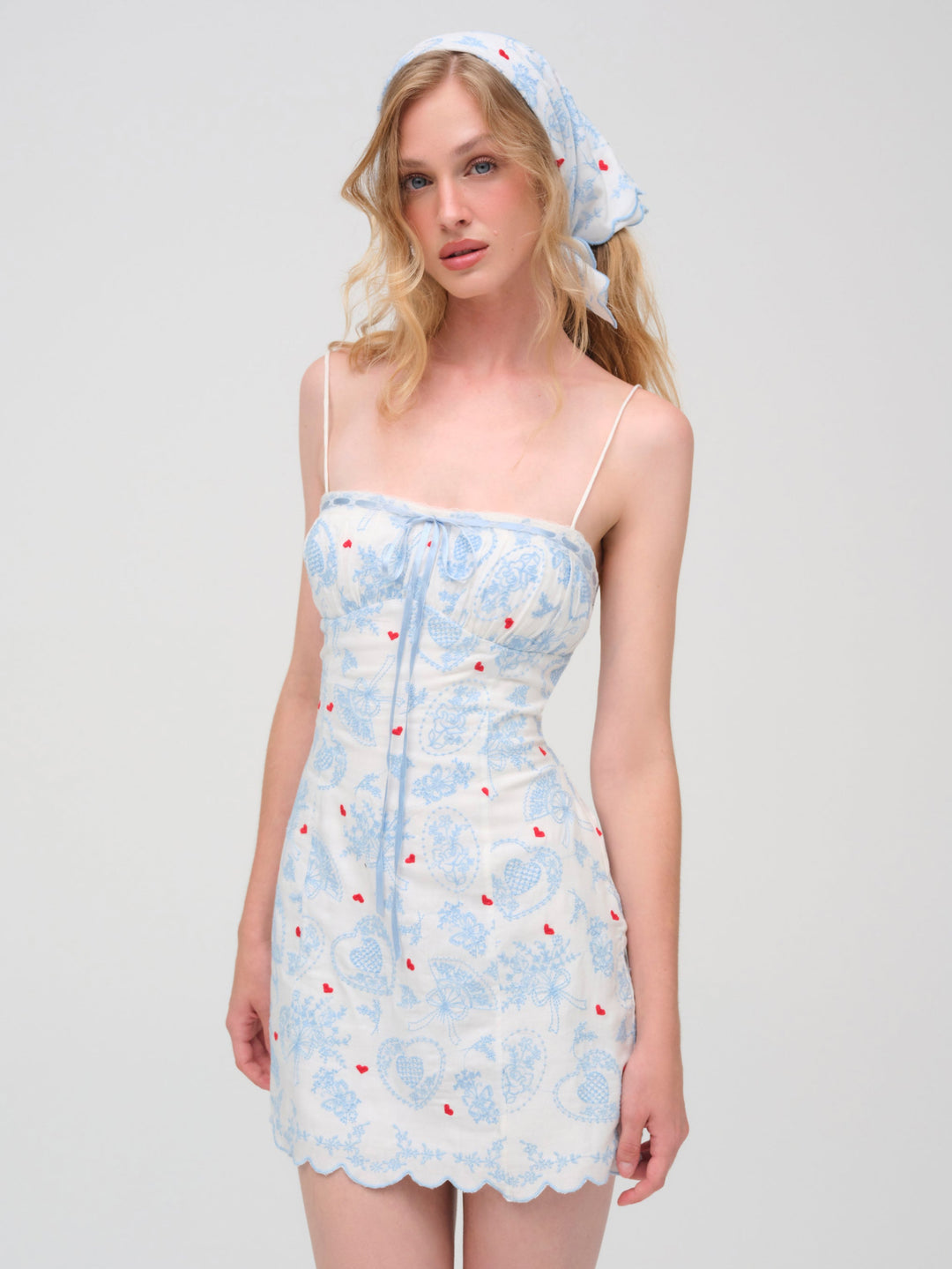 For Love and Lemons - Claire Mini Dress - White