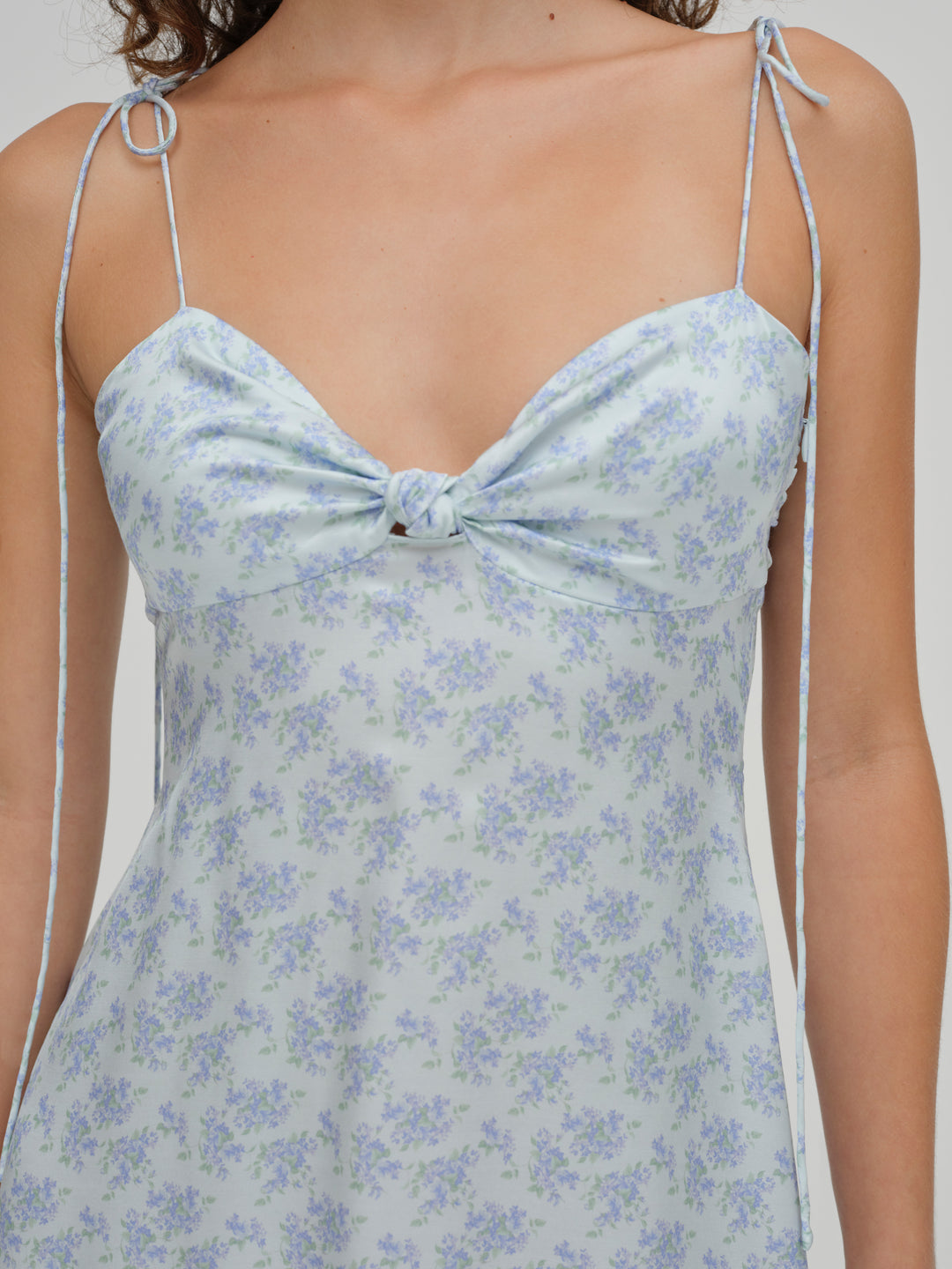 For Love and Lemons - Adira Mini Dress - Blue