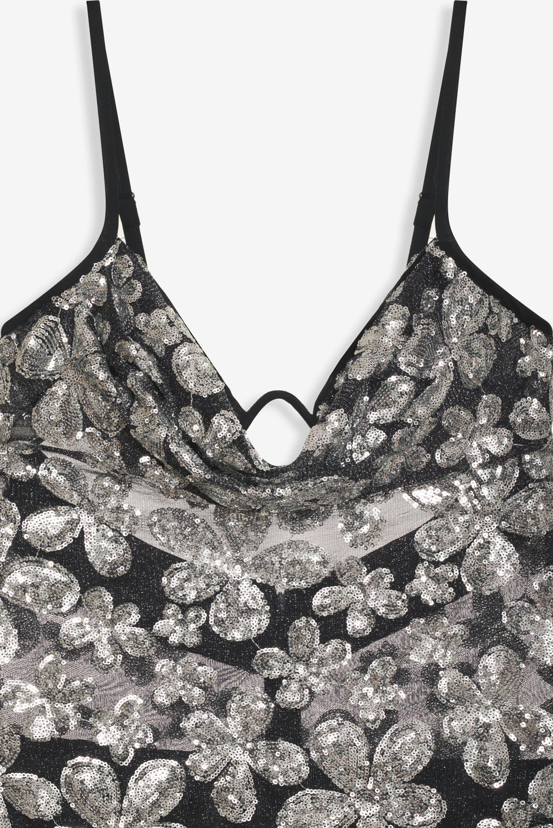 For Love and Lemons - Colette Mini Dress - Silver