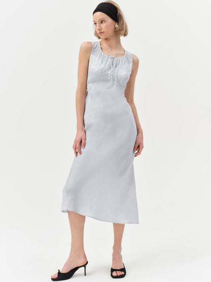 For Love and Lemons - Madalie Midi Dress - Blue