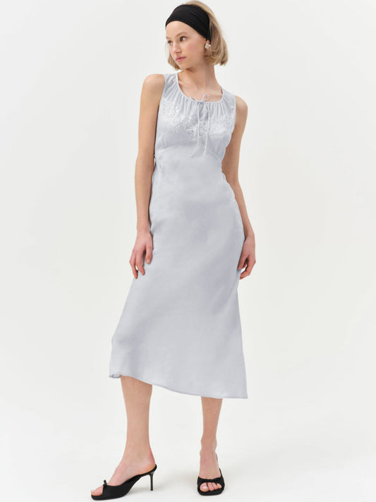 For Love and Lemons - Madalie Midi Dress - Blue