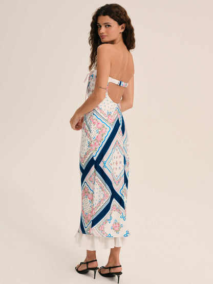 For Love and Lemons - Daisy Mae Midi Dress - Blue