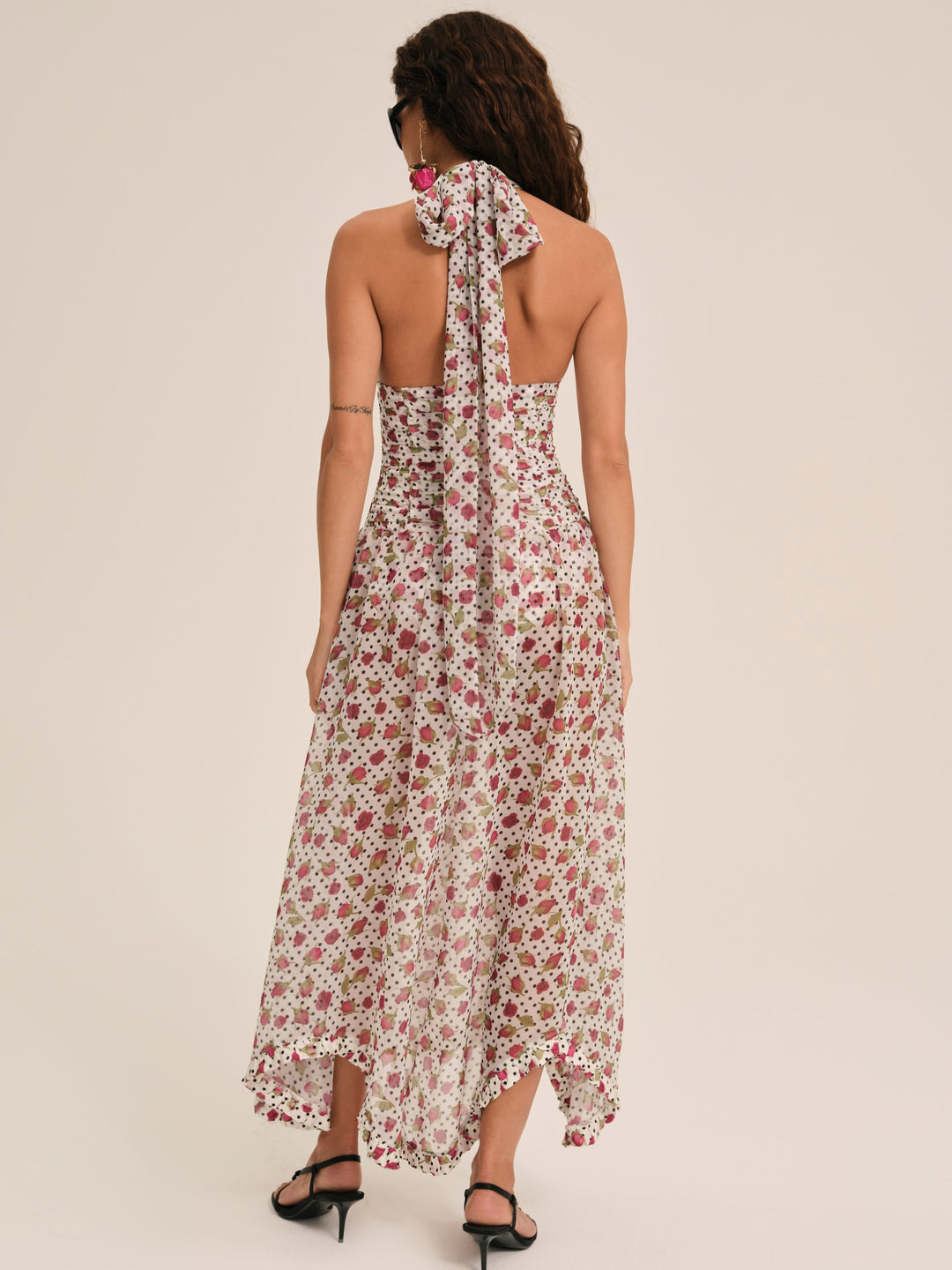 For Love and Lemons - Betty Bud Maxi Dress - White