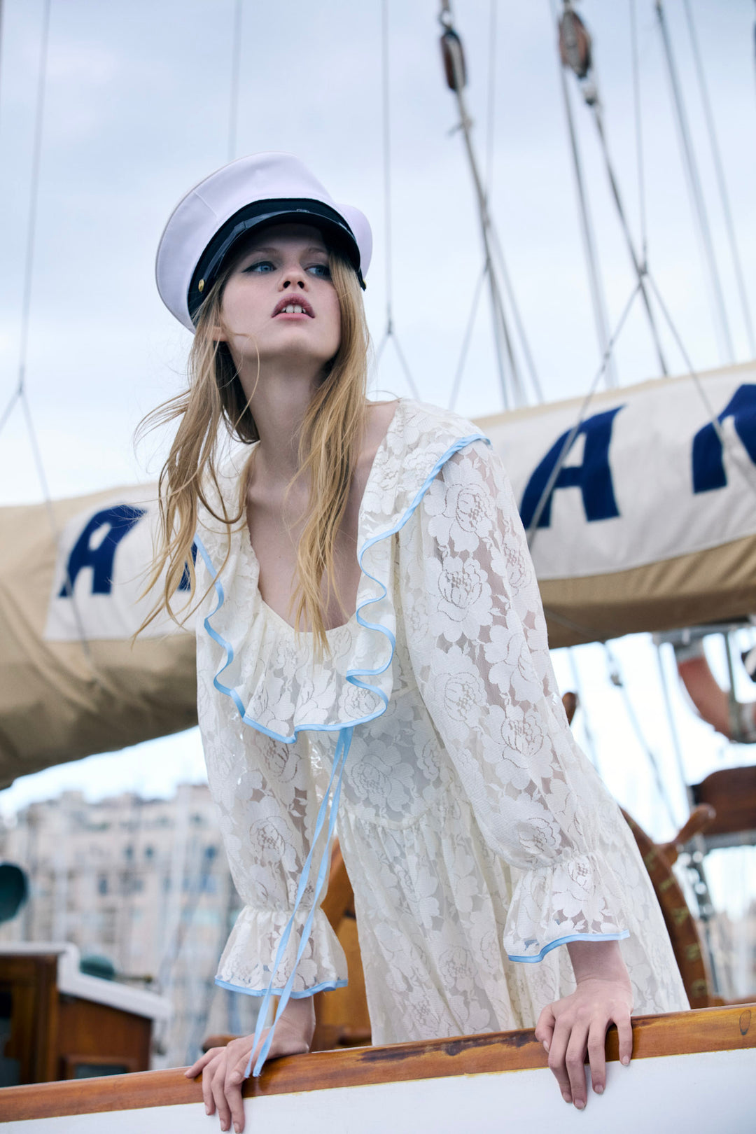 For Love and Lemons - Severine Maxi Dress - Cream