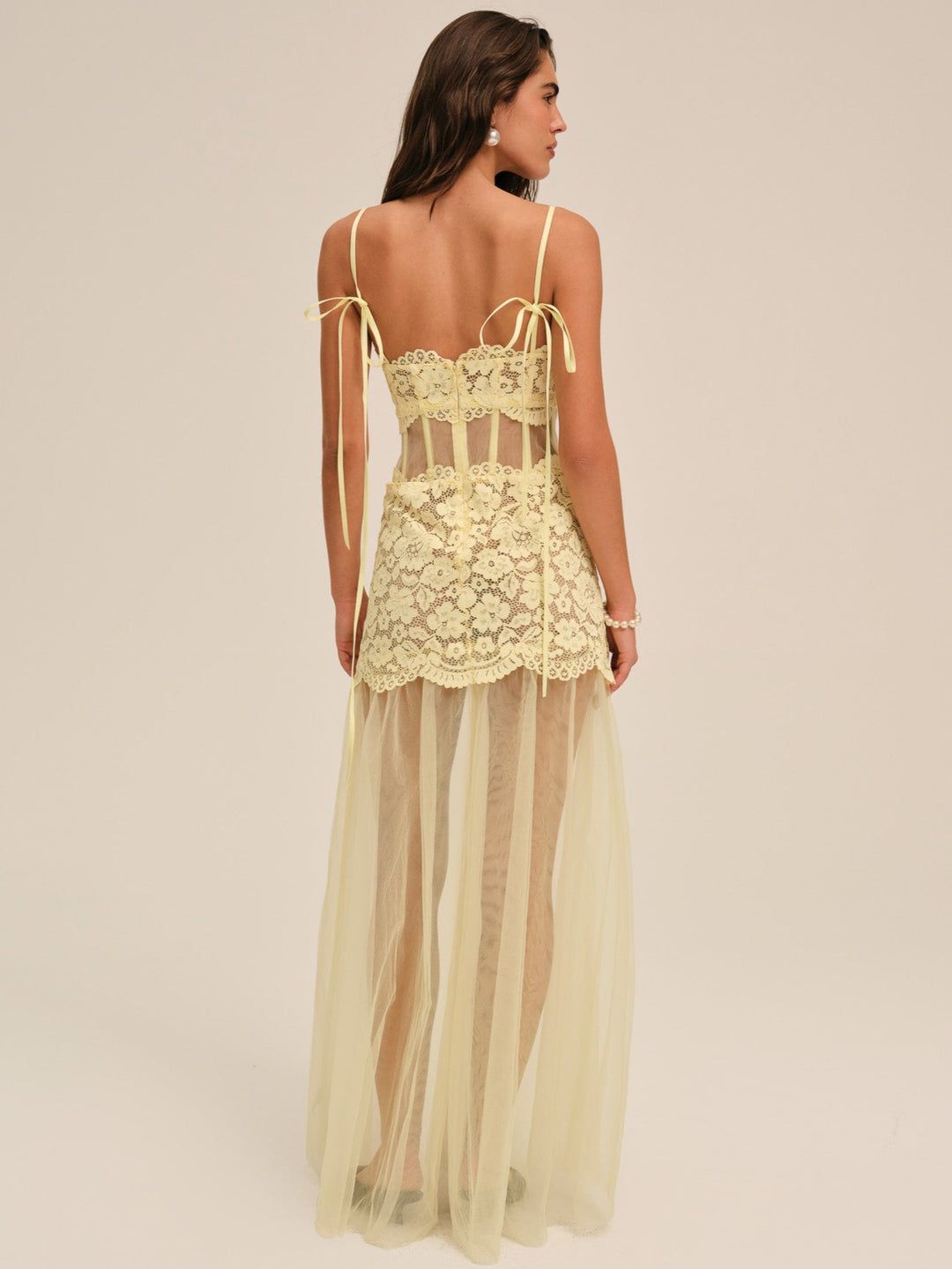 For Love and Lemons - Viola Gown - Yellow