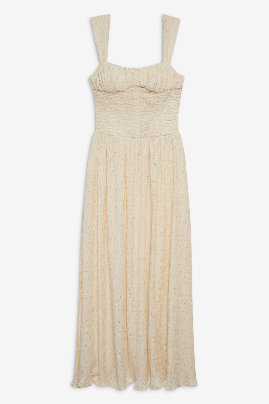 For Love and Lemons - Erika Bustier Maxi Dress - Natural