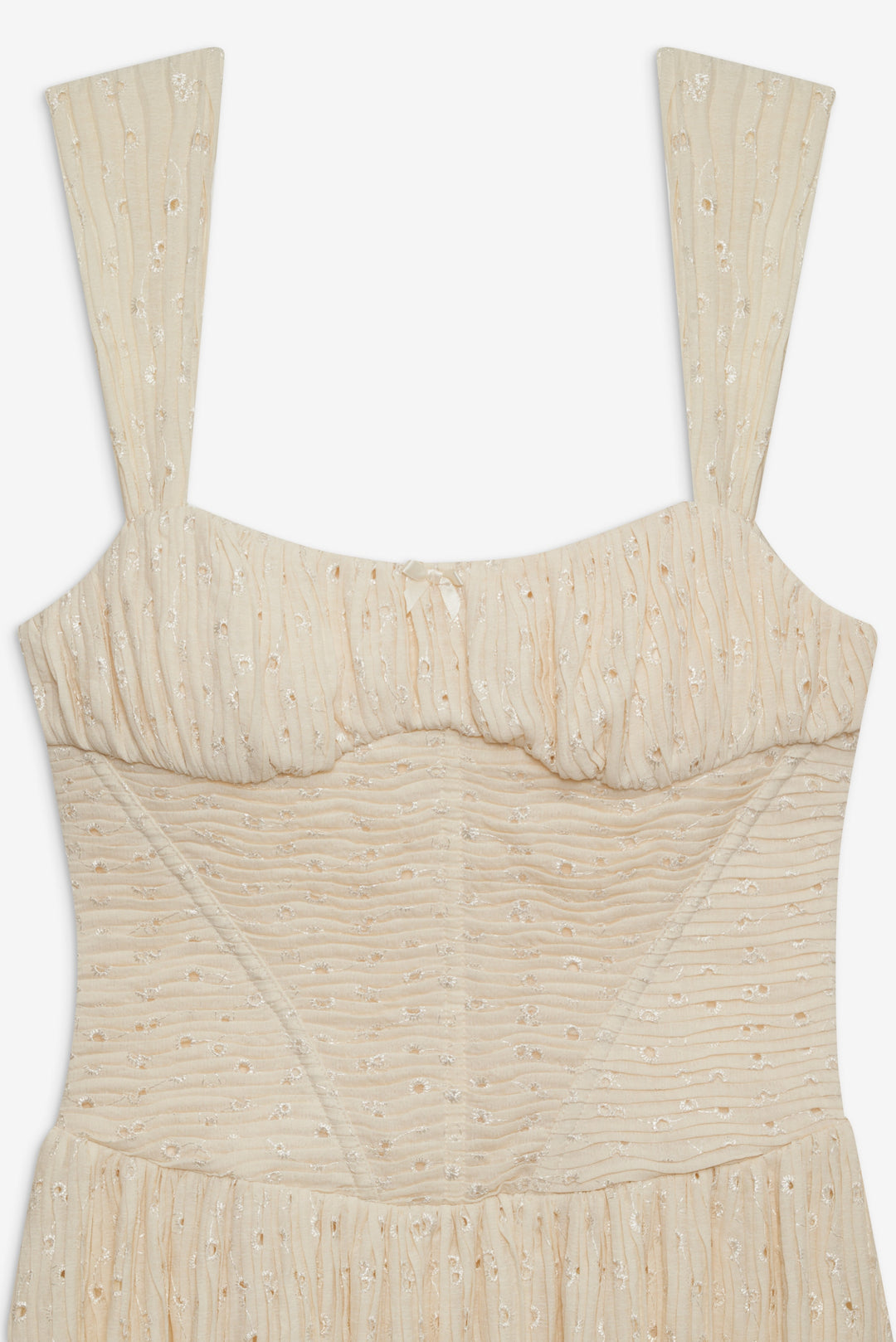 For Love and Lemons - Erika Bustier Maxi Dress - Natural
