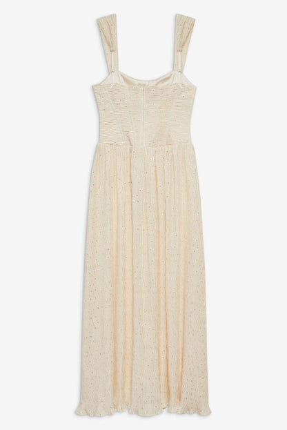For Love and Lemons - Erika Bustier Maxi Dress - Natural