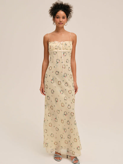 For Love and Lemons - Midsummer Maxi Dress - Yellow