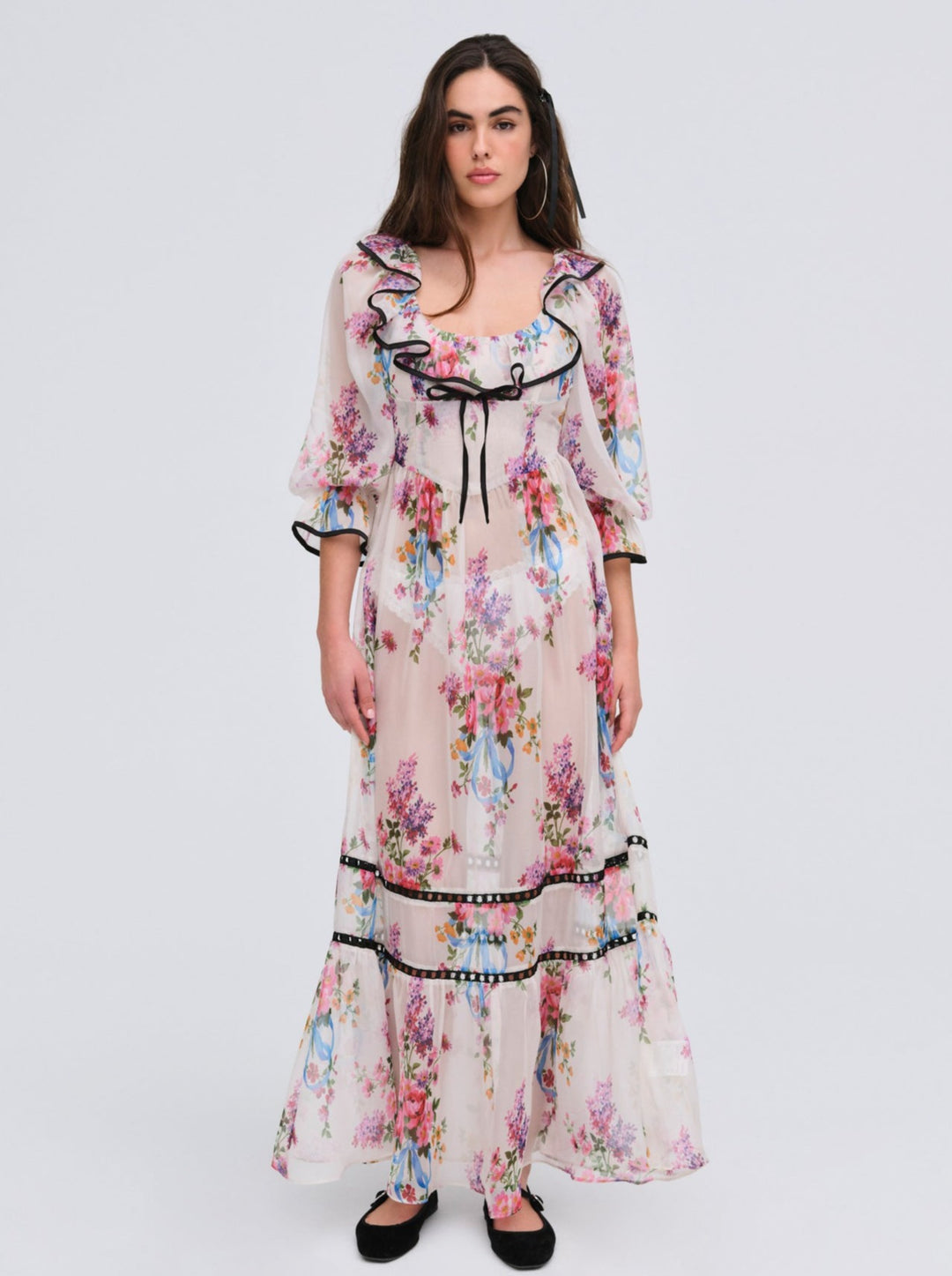 For Love and Lemons - Severine Maxi Dress - Multi