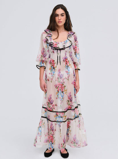 For Love and Lemons - Severine Maxi Dress - Multi